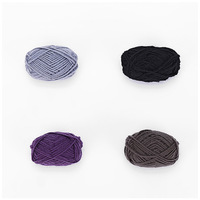 Yarn Craftsman 100% Polyester 4 Ply Knitting Diy Crochet Medium Thick Colorful Twisted Yarn for Colth 10g/20g/50g/100g Ball