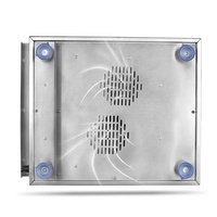 Cuisinière à induction électrique industrielle 5000W pour soupes, à poser sur comptoir, pour restaurants, certifiée CE