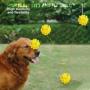 Balles de tennis flottantes et rebondissantes en ETPU indestructible pour chiens agressifs – Jouets pour <span class=keywords><strong>jeu</strong></span> de rapport - Product Image 4