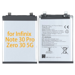 แบตเตอรี่ลิเธียมโทรศัพท์มือถือชาร์จได้สำหรับ villaon BL-49SV 5000mAh 3.85V - Product Image 5