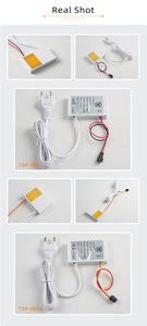 สวิตช์เซ็นเซอร์กระจก LED 3 สี DC12V 1A 12W สำหรับห้องน้ำ กระจกแต่งหน้า กระจกขนาดเล็ก พร้อมระบบหรี่ไฟ สวิตช์เซ็นเซอร์สัมผัสแบบสีเดียว - Product Image 2