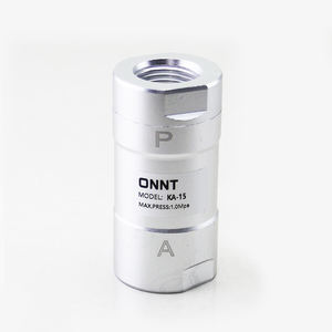 Válvula de Retención Neumática de Aleación de Aluminio Serie KA de 1/8'', 1/4'', <span class=keywords><strong>3</strong></span>/8'', 1/2'', Válvula de Retención Neumática de Doble Piloto, Precio KA-06 KA-08 - Product Image 5