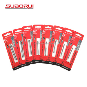 Đầu khoan kính SUBORUI 6mm, cán thẳng, đầu carbide đơn, phun cát, dùng khoan kính, gốm sứ, gạch men - Product Image 2