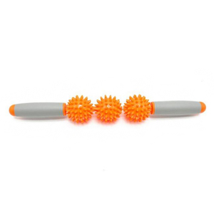 Rouleau musculaire avec boule hérisson, rouleau <span class=keywords><strong>de</strong></span> <span class=keywords><strong>Massage</strong></span> pour le cou et les jambes, accessoire <span class=keywords><strong>de</strong></span> santé <span class=keywords><strong>de</strong></span> Yoga, 1 pièce, 3 5 - Product Image 3