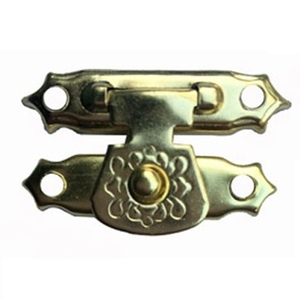 Bán Buôn Nhỏ Cổ Kim Loại Khóa <span class=keywords><strong>Latch</strong></span> Trang Trí Clasp Khóa Cho Đồ Trang Sức Bằng Gỗ Hộp - Product Image 4