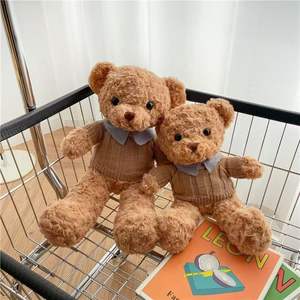 Мягкая игрушка-медведь в свитере, плюшевая кукла-медведь для объятий с наполнителем из ПП-хлопка, подарок для вечеринки - Product Image 4