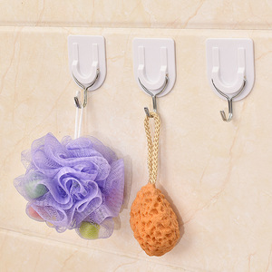 Yi Xiaofan <b>Adhesive</b> <b>Hooks</b> Wall Mounted Rectangle Strong Grip For Kitchen Bathroom Towel Key Storage Minimalist Design - Product Image 3