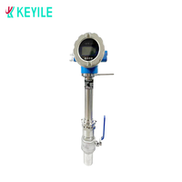 Débitmètre magnétique pour eaux usées Atech Insertion-style Emag Débitmètre électromagnétique enfichable alimenté par batterie