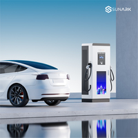 Estación de Carga para Vehículos Eléctricos SunArk Comercial DC, 22Kw, 30Kw, 40Kw, 50Kw, 70Kw, 90Kw, 120Kw, Gran Oferta