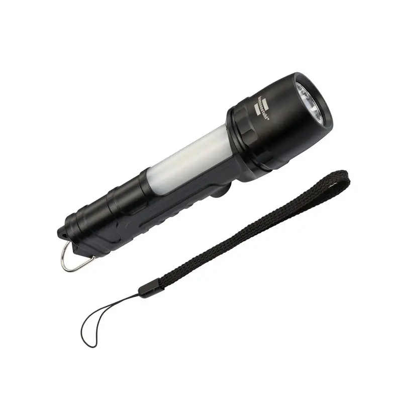 LED Torch with Side Light and Extra Bright CREE LED