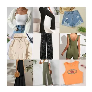 CwanCkai Hot Sales Ladies Loose Pants Used Clothes For Women, Hot Sales Mixed Clothing Used Bail Clothes Office Wear For Women