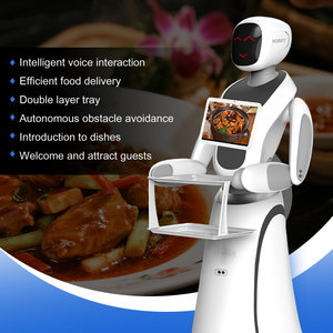 Hospitality Smart Dining Groep Maaltijd <span class=keywords><strong>Robot</strong></span> Service Restaurant Commerciële Bezorgrobots <span class=keywords><strong>Robot</strong></span> Ober Ip67 5Kg Lading 6-As - Product Image 3