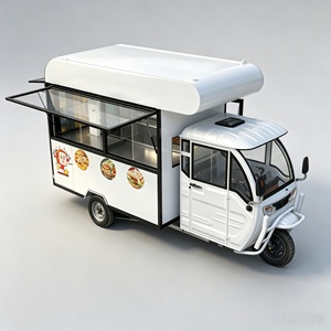 Carrito de Comida Móvil en Oferta con Estructura Plegable y Equipo de Cocina Completo para un Fácil <span class=keywords><strong>Transporte</strong></span> - Product Image 1