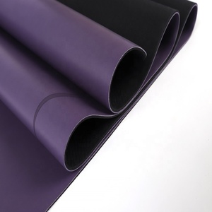 Liên kết màu in tùy chỉnh sinh thái PU cao su không trượt biểu tượng tùy chỉnh khắc laser PU Yoga <span class=keywords><strong>Mat</strong></span> nhà sản xuất - Product Image 3