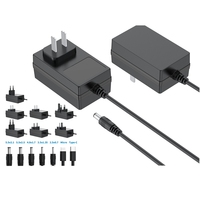 9V 12V 3A adaptor daya Brasil adaptor daya ac Kamera CCTV 15V 18V 2A adaptor dc 21V 24V 1,5 a catu daya motor Kecantikan 30V 32V 36V 1A