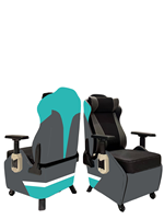 Chaise de jeu professionnelle en cuir PU personnalisée, design ergonomique, inclinable, soutien lombaire réglable pour les professionnels