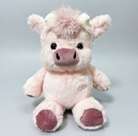 Bestverkochte Highland Koe knuffel, schattige rennende langharige koeienpop, kindercomfortknuffel, klauwautomaatpop