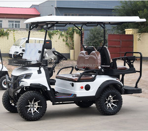 Voitures de golf électriques 3-4 places les <span class=keywords><strong>moins</strong></span> chères, chariots de golf électriques Power Glide 48V avec batterie au lithium - Product Image 4