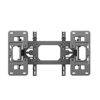 Support mural pour téléviseur LCD à mouvement complet télescopique de haute qualité, supports flexibles pour téléviseur, support mural robuste pour téléviseur de 75 pouces