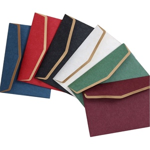 사용자 정의 11x22cm 15.5x15.5cm 인쇄 된 웨딩 파티 초대장 감사 선물 카드 진주 종이 배송 봉투 포장 - Product Image 1