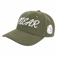 Gorra de Béisbol de Pana con Bordado 3D Personalizado, Transpirable e Impermeable, Unisex para Adultos, para Deportes Casuales y Golf