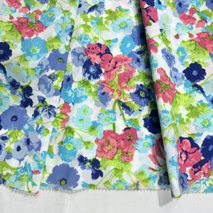 <span class=keywords><strong>Tissu</strong></span> imprimé 100% coton polyvalent avec drapé <span class=keywords><strong>fluide</strong></span> pour vêtements - Product Image 5