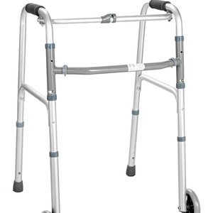 Walker en aluminium médical pour la mobilité des patients thérapie de rééducation pliable aides à la marche fournitures chirurgicales - Product Image 5