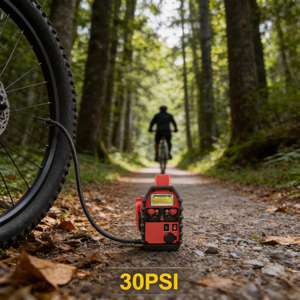 Booster <span class=keywords><strong>de</strong></span> batterie compact et léger 6 en 1 avec pompe à air, conçu pour les voyages, le camping et les situations d'urgence en véhicule isolé - Product Image 3