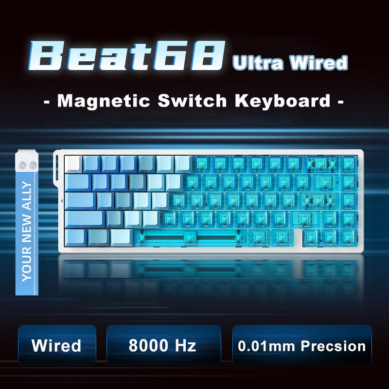 Xinmeng Beat68 RGB 8000hz Gmaing Wired Mechanical Magnetic Switch