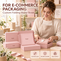 Boîte d'emballage pour envoi postal en couleur grand format pour les marques d'abonnement, la distribution au détail et l'expédition de produits multi-éditions