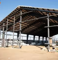 Bâtiment d'entrepôt préfabriqué en acier à assemblage rapide, construction modulaire, mur en panneaux sandwich ignifuges