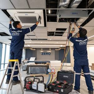 Moteur numérique de pompe à air VRF multi-zones pour cassette de plafond, qualité supérieure, 8-36HP 25~100KW - Product Image 5
