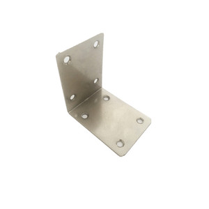 Support d'angle en fer 70x50mm pour fixation de table, chaise, armoire, penderie - Support de tablette en L à 90 degrés pour cheveux de meuble - Product Image 4