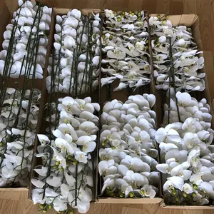 G147 थोक उच्च गुणवत्ता अशुद्ध हाइड्रेंजिया फूल सजावट थोक सफेद रियल टच लेटेक्स रेशम हाइड्रेंजिया कृत्रिम फूल शादी के लिए