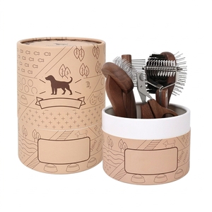 Peine para Mascotas <span class=keywords><strong>de</strong></span> Madera Maciza Estilo Antiguo para Gatos y Perros - Herramienta Especial para Eliminar el Pelo - Hecho en China - Product Image 4