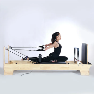 Equipo Comercial Usado OEM, Camas de Madera para el Hogar, Máquina de <span class=keywords><strong>Pilates</strong></span> <span class=keywords><strong>Reformer</strong></span> de Madera de Haya para Venta - Product Image 5