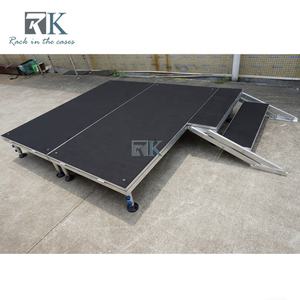 Moving Detachable Aluminum Stage Stands Portable Outdoor Stage <b>Sale</b> - Product Image 2