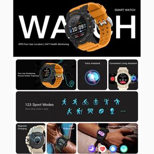 G02AJ Posicionamiento GPS Hombres Mujeres Cool Responder Call Ritmo cardíaco Deporte al aire libre GPS Fitness Health Tracker Da <span class=keywords><strong>Fit</strong></span> Reloj inteligente - Product Image 2