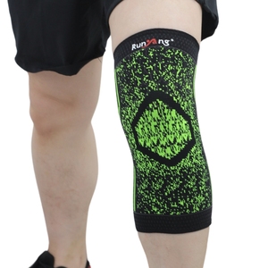 2025 Offre Spéciale tricoté Nylon élastique <span class=keywords><strong>genou</strong></span> enveloppes doux Powerlifting genouillère soutien sport sécurité chaleur étanche ramper - Product Image 1