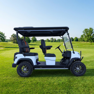 Carrito de <span class=keywords><strong>Golf</strong></span> Todoterreno con Buena Absorción de Impactos y Bajo Ruido, <span class=keywords><strong>Buggy</strong></span> Eléctrico de Litio de 4 Plazas para Atracciones Turísticas y Resorts - Product Image 2
