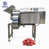 Nouvelle machine de découpe de viande 3D pour la transformation alimentaire, coupe-viande congelée, dés de poulet, poisson, légumes, trancheuse en acier inoxydable 304