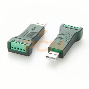 Adaptateur USB <span class=keywords><strong>2</strong></span>.0 vers RS485 RS232 avec bornier à vis, connecteur série USB mâle vers <span class=keywords><strong>2</strong></span> en 1 RS485 232 avec puce FTDI FT232RL - Product Image 2