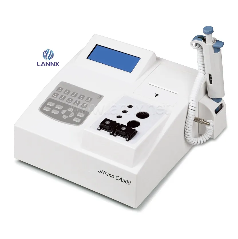LANNX uHemo CA300 Qualitäts-Blut gerinnung analysator Koagulo meter Multifunktional für halbautomat ische Koagulation analysatoren im Labor