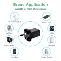 UKCA BS Alimentation d'assurance qualité vérifiée Adaptateur secteur USB 5 volts 1 ampère Adaptateur secteur CA CC pour lumières LED