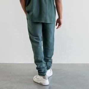 <b>Top</b> Show Custom Logo Cotton Vintage Elasticated Zip Pockets Washed Unisex <b>Distressed</b> Jogger Tracksuit Mens Sweatsuits - Product Image 4