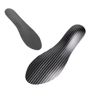 Semelles en carbone pur pleine longueur, soutien personnalisé, rigidité élevée, <span class=keywords><strong>pour</strong></span> la course à pied, le marathon et la performance sportive - Product Image 2