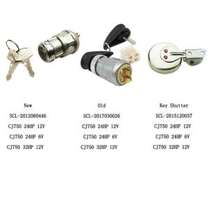 Nouvelle serrure d'allumage Sidecar avec 2 clés utilisées pour le commutateur de démarreur d'allumage de <span class=keywords><strong>moto</strong></span> K750 CJK750 - Product Image 2