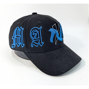 Gorra de Béisbol Personalizada de 5 Paneles con Bordado, Gorra de Béisbol para <span class=keywords><strong>Hombre</strong></span> con Línea de Satén, Visera Curva de Gamuza, Logotipo Personalizado, Tejido Deportivo de Felpa - Product Image 4