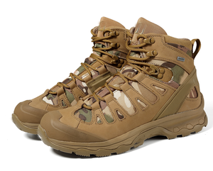 Bottes tactiques imperméables TSB01 CP camouflage coyote marron, chaussures de randonnée durables et anti-dérapantes, chaussures d'entraînement - Product Image 5
