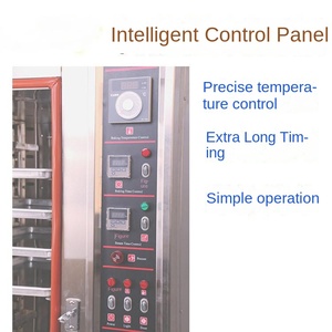 Horno de convección eléctrico de 5 bandejas de acero inoxidable comercial a buen precio automático con bomba de motor para hoteles que sirven pastel de carne - Product Image 4